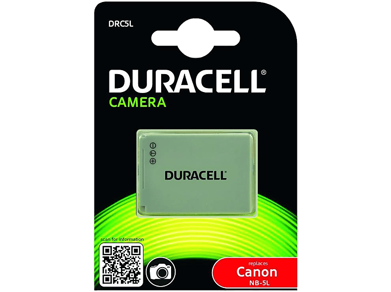 DURACELL Batterij DRC5L - Canon NB-5L