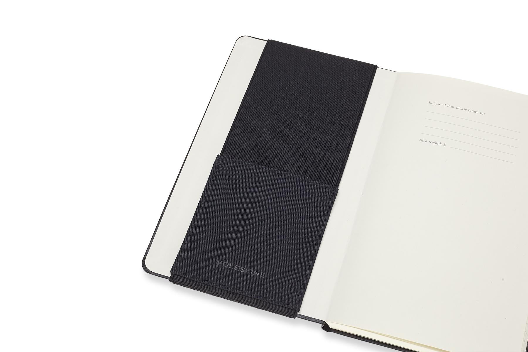 MOLESKINE TOOLBELT-ID Utensilienband, Schwarz