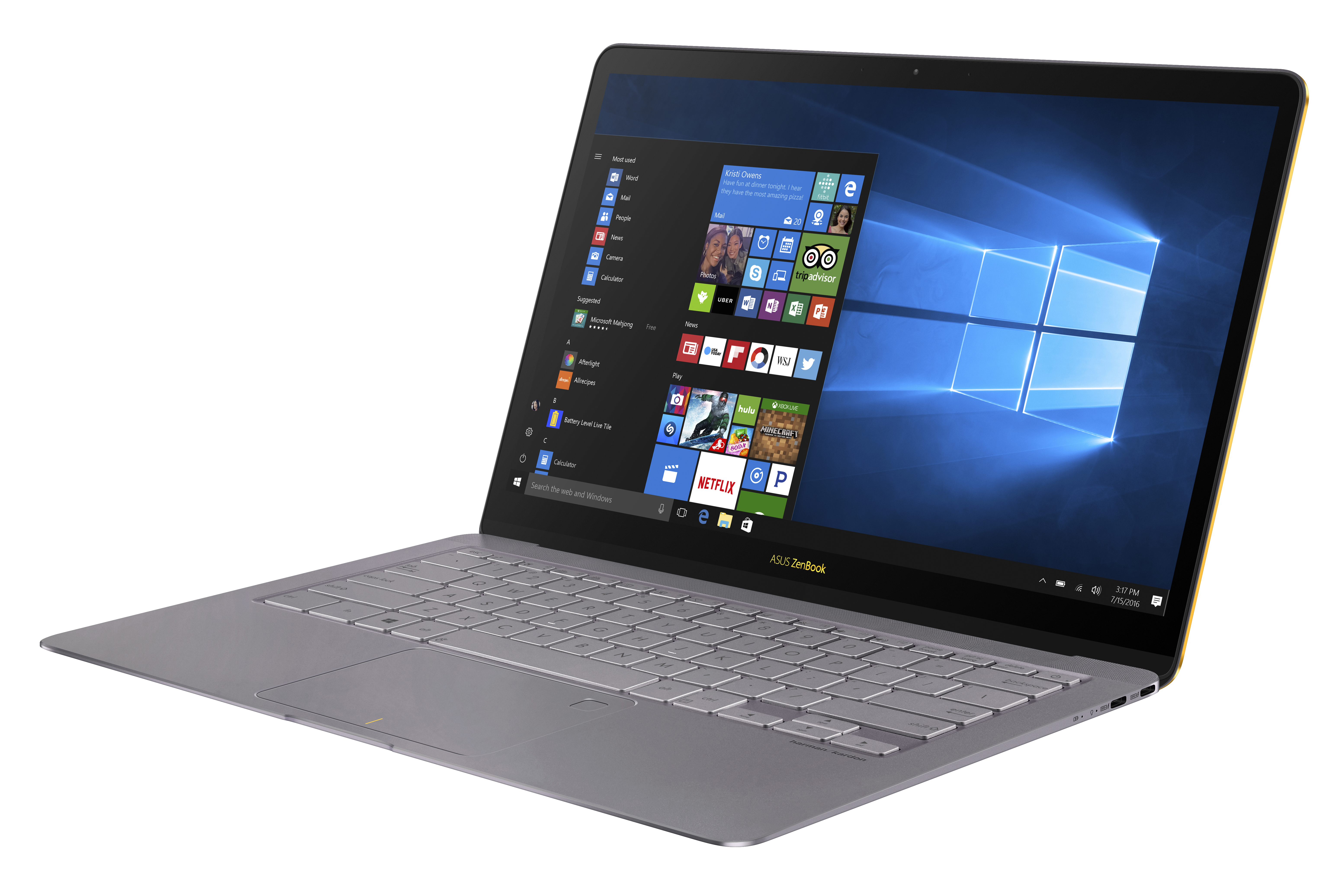 ASUS ZenBook Deluxe UX490UA - 14 Zoll - Intel® Core™ i7 i7-7500U - 16 GB - 512 GB - Intel® HD 620 - Windows 10 Home (64 Bit)