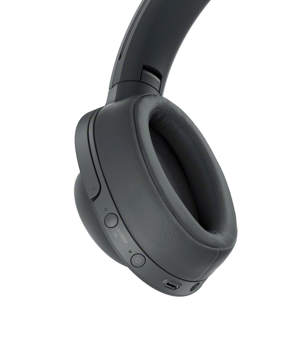 SONY h.ear on 2 WH-H900N, Over-ear Kopfhörer Bluetooth Schwarz