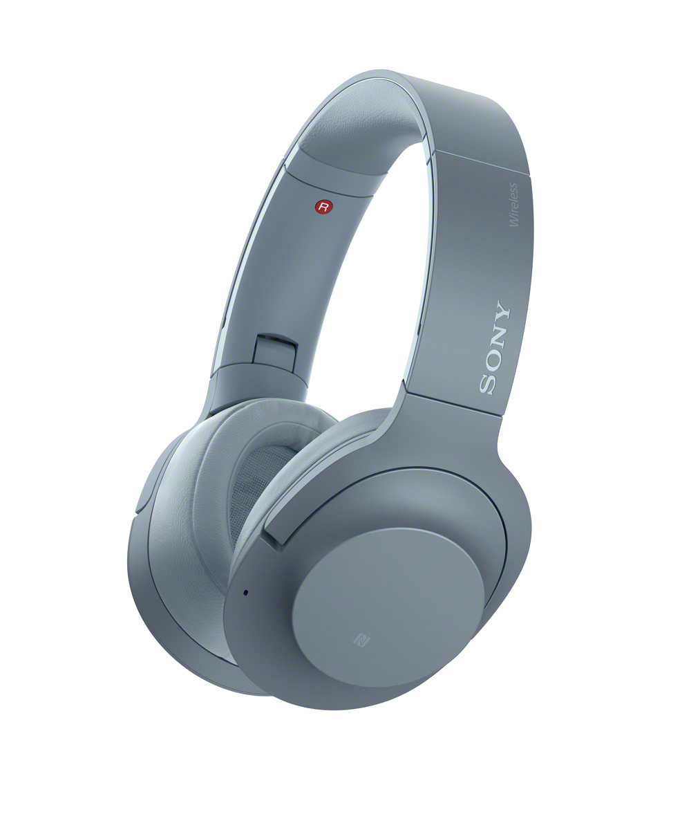 SONY h.ear on 2 WH-H900N, Over-ear Kopfhörer Bluetooth Blau