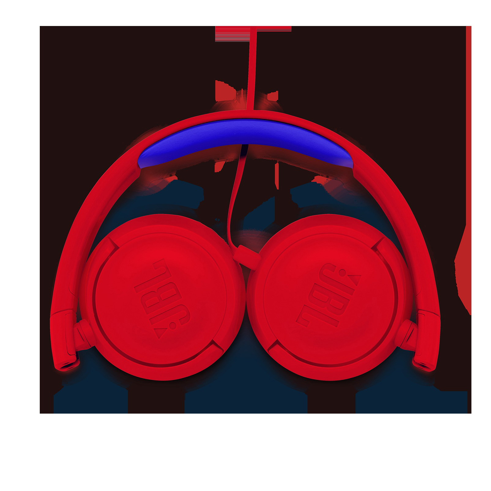 JBL JR300, On-ear Kopfhörer Rot/Blau