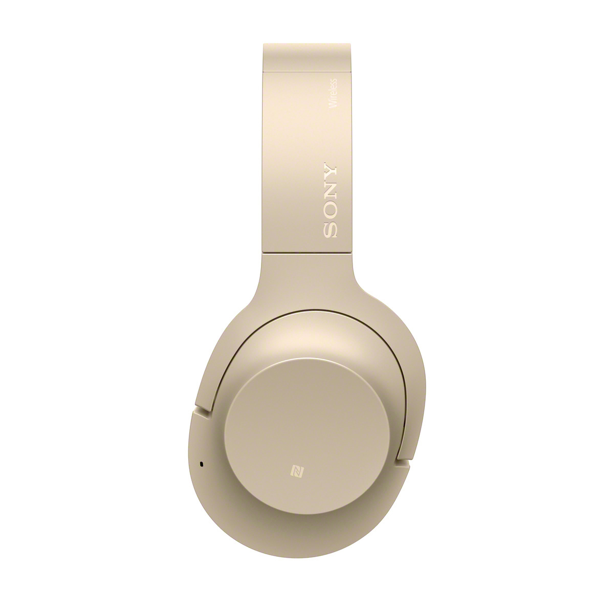 SONY h.ear on 2 WH-H900N, Over-ear Kopfhörer Bluetooth Gold