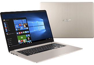 ASUS VivoBook S15 S510UA-BQ482T arany notebook (15,6" Full HD IPS/Core i5/128GB SSD + 1TB HDD/Windows 10)