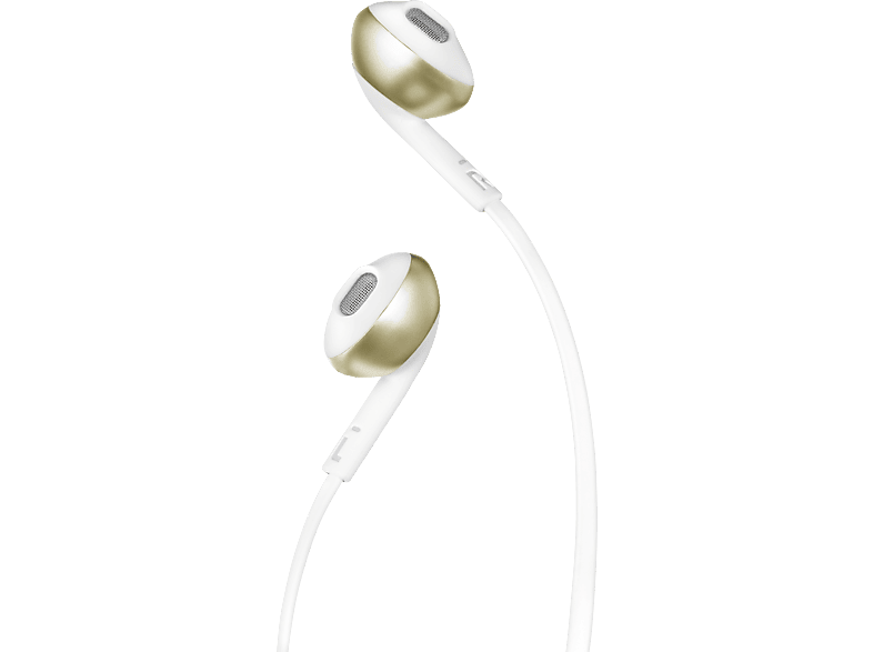 JBL T205, In-ear Kopfhörer Champagne | In-Ear-Kopfhörer