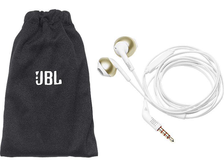 Thumbnail - JBL T205, In-ear Kopfhörer Champagne