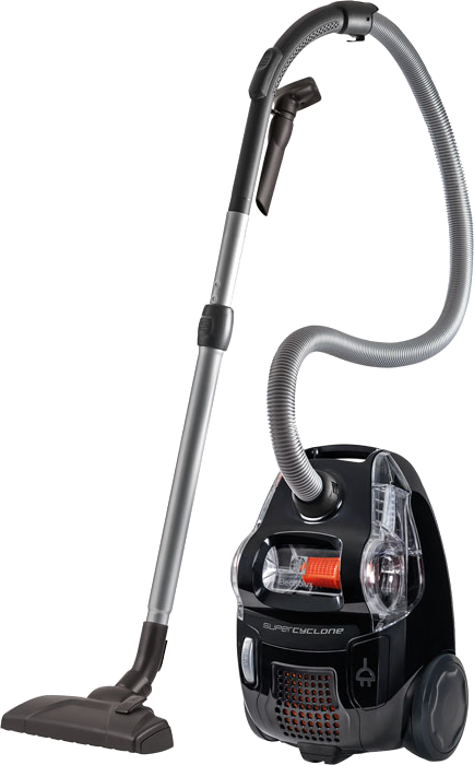 ELECTROLUX ESC63EB SuperCyclone porzsák nélküli porszívó turbo+parketta fejjel, fekete