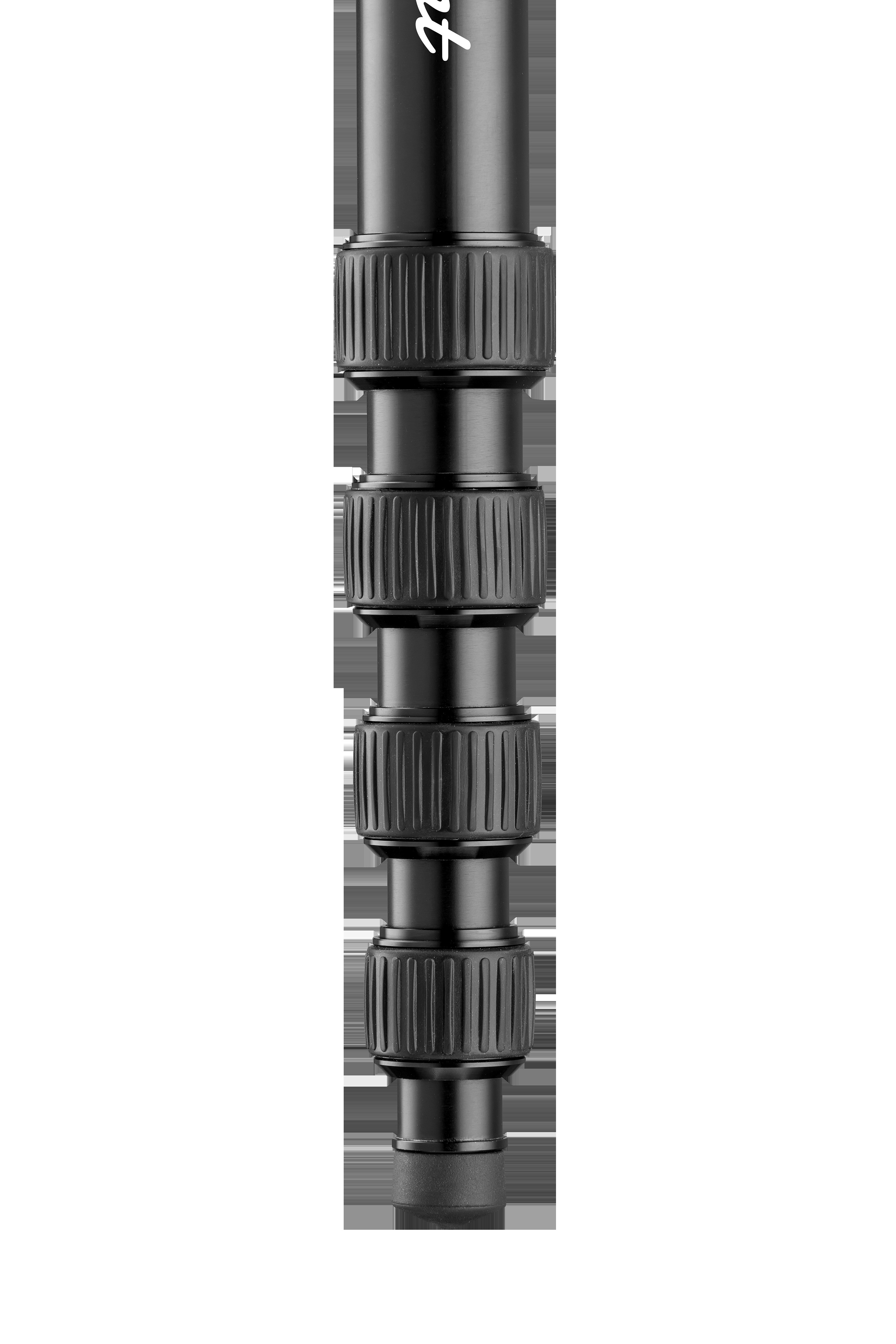 MANFROTTO MMELEA5 Einbein Stativ Stativ, Schwarz, Höhe offen bis 1500 mm