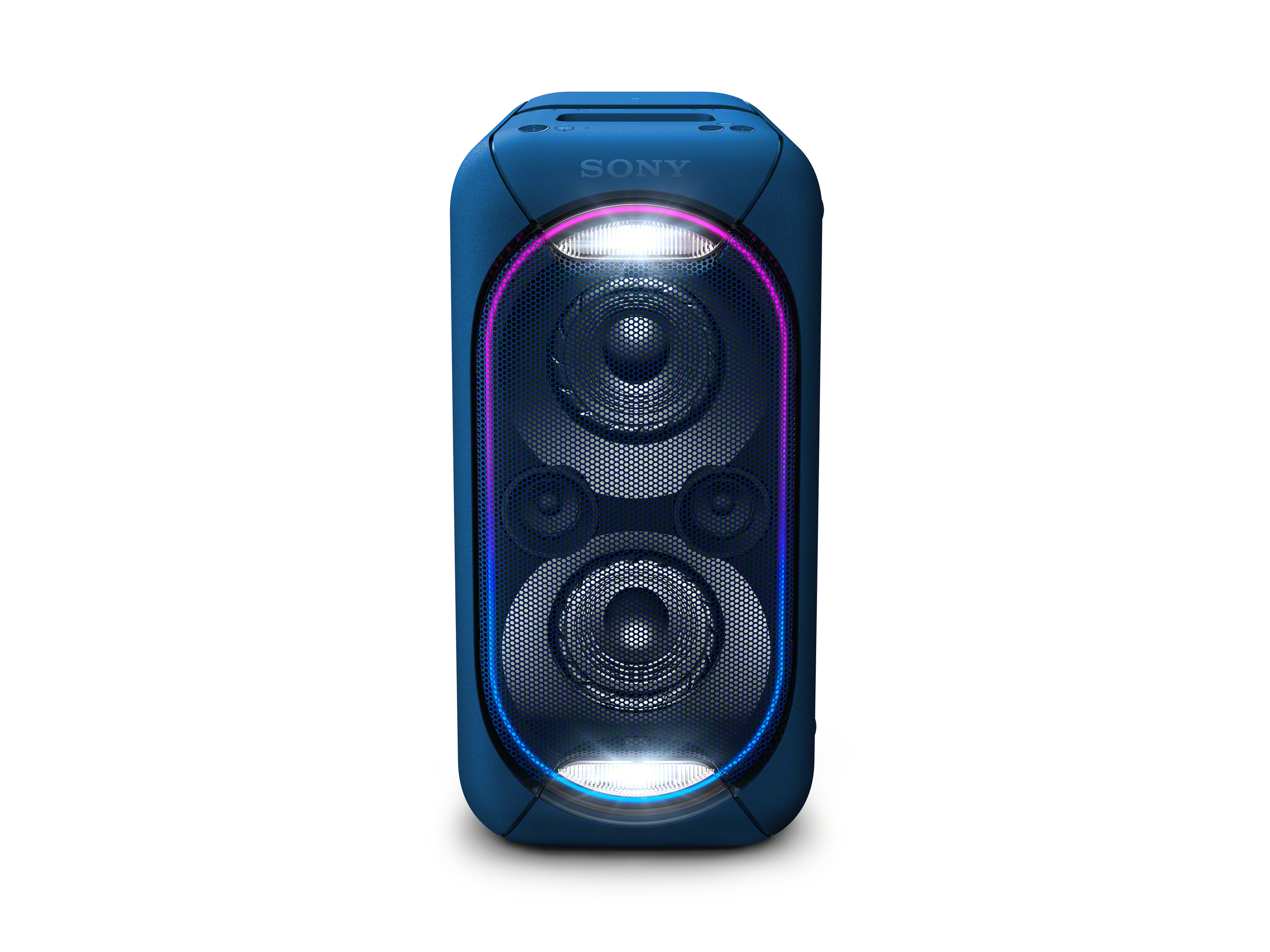 SONY GTK-XB60 Wireless Party Chain Blau Bluetooth Lautsprecher