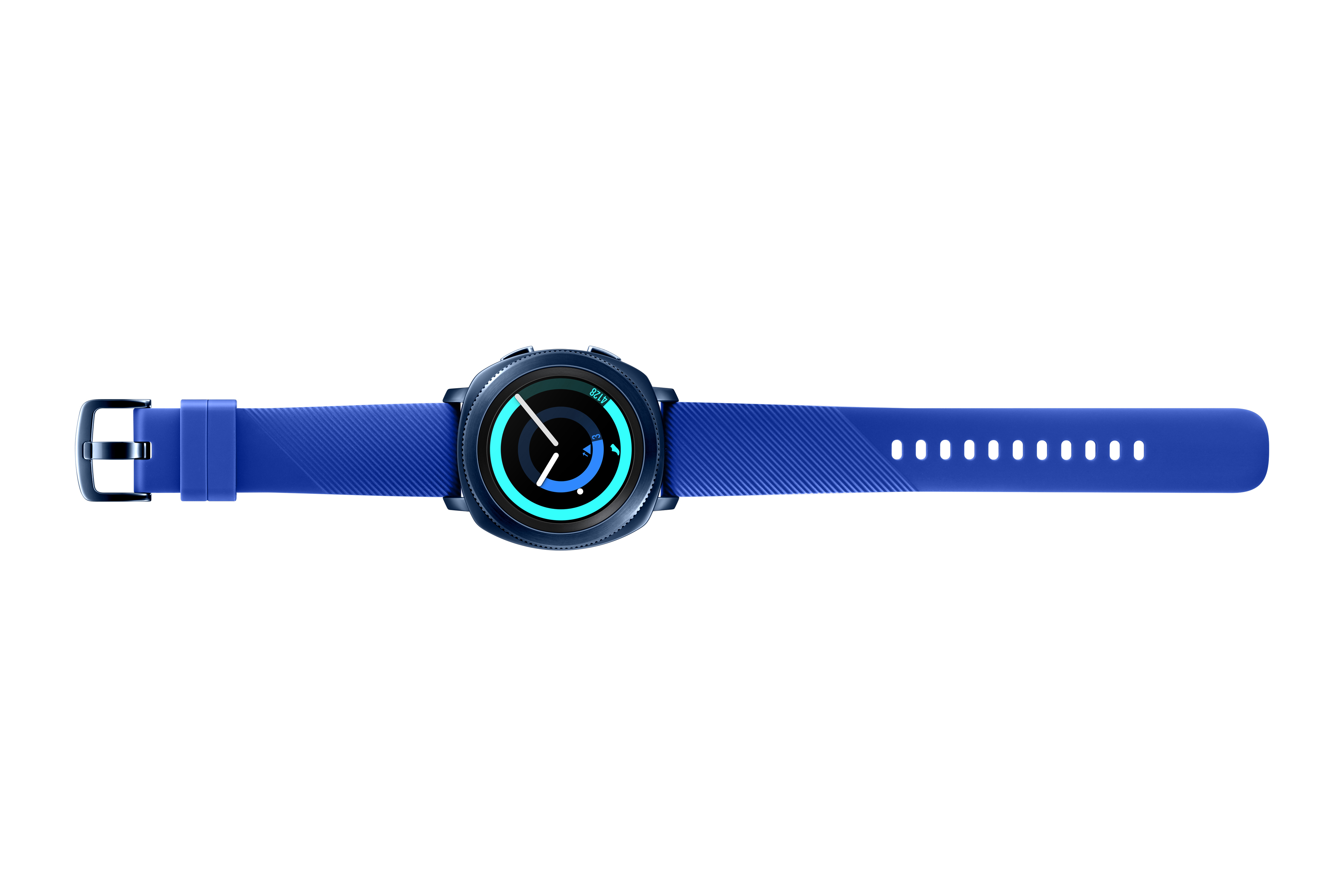 SAMSUNG Gear Sport Smartwatch Silikon, S/L, Blau