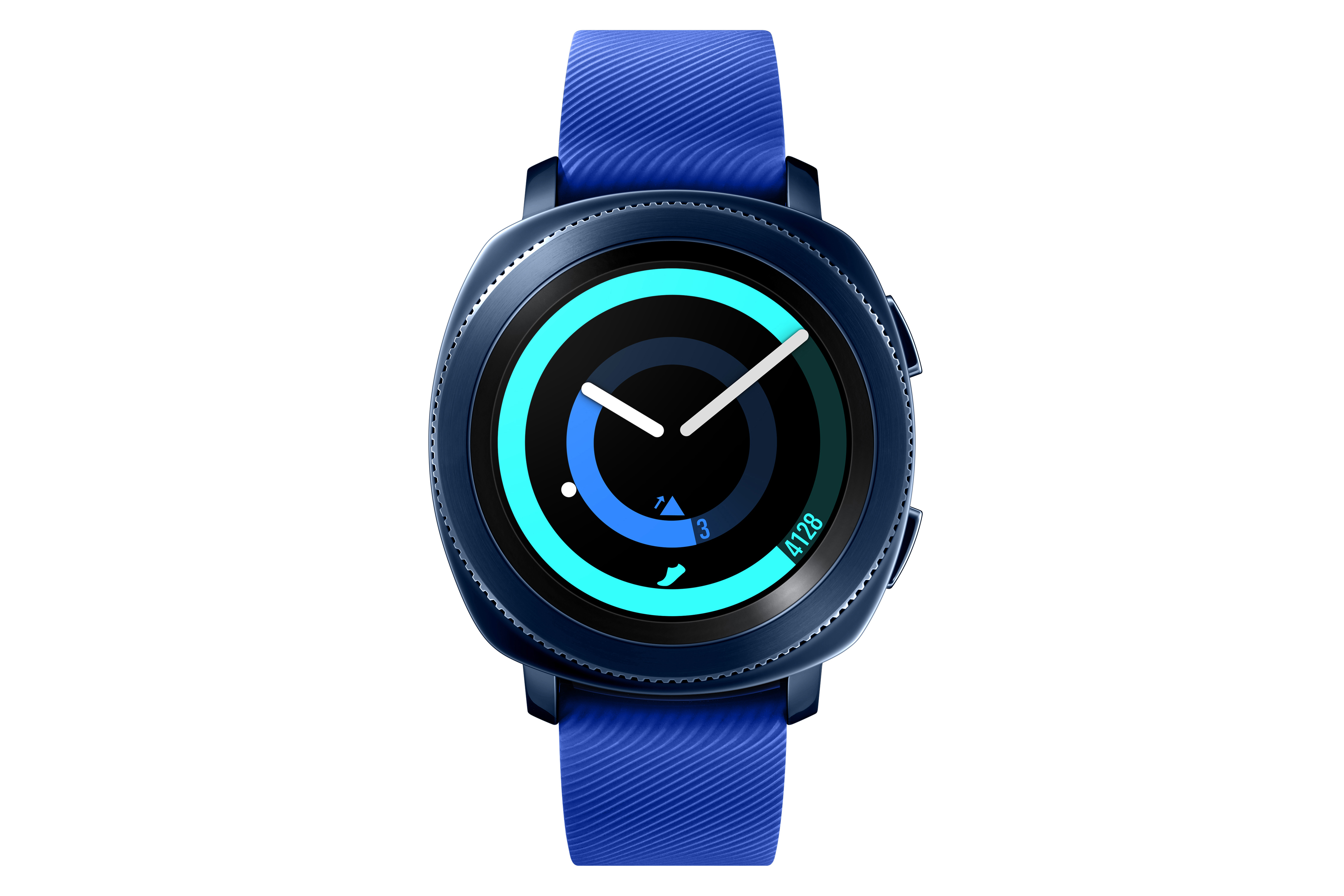 SAMSUNG Gear Sport Smartwatch Silikon, S/L, Blau