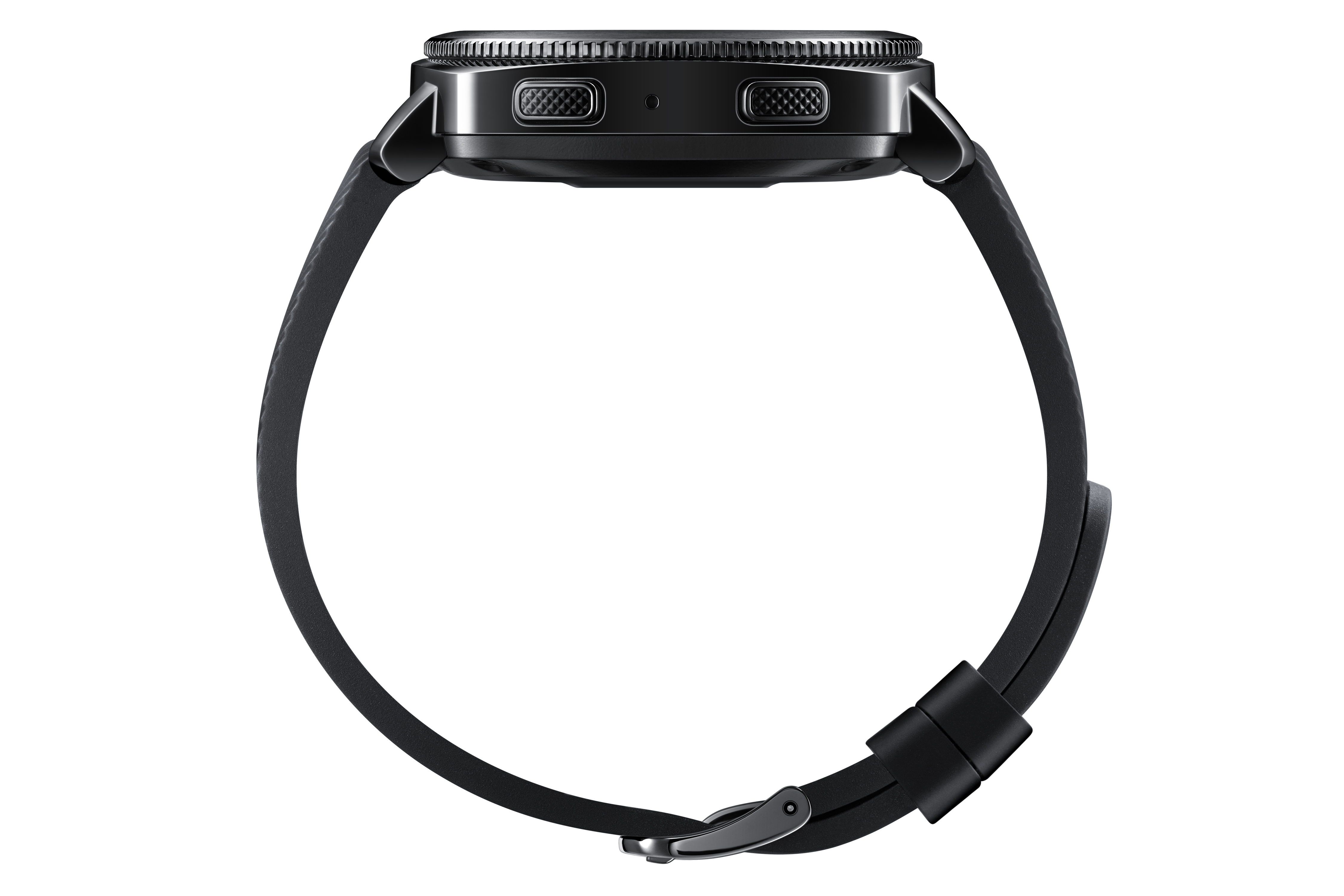 SAMSUNG Gear Sport Smartwatch Silikon, S/L, Schwarz