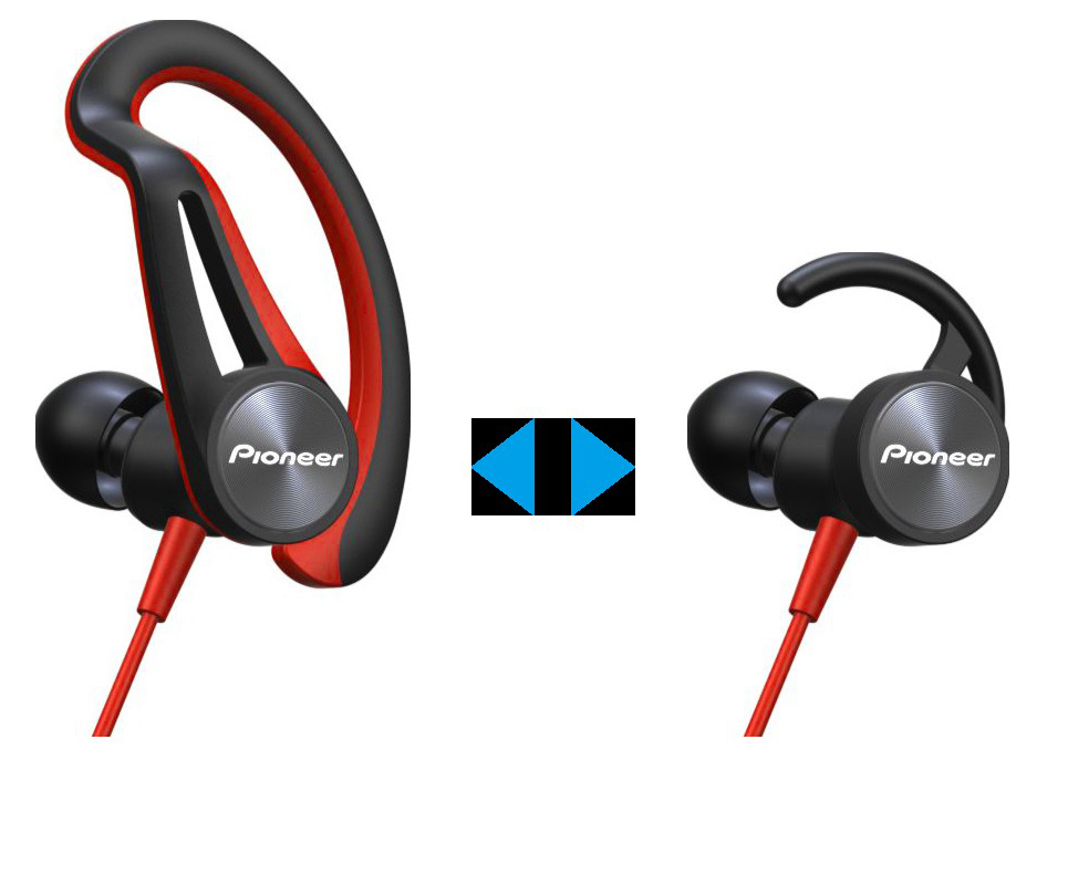 PIONEER SE-E7BT, In-ear Kopfhörer Bluetooth Rot | MediaMarkt