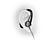 PIONEER SE-E5T - Écouteurs avec crochets auriculaires  (In-ear, Gris)