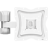 ISY TV-Wandhalterung 19 - 48 Zoll, 200 x 200, Schwenkbar, Neigbar (IWB-3150), weiß