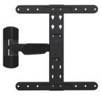 TV-Wandhalterung 32 - 65 Zoll, 400 x 400, Schwenkbar, Neigbar, Rotierbar (IWB-6100), schwarz