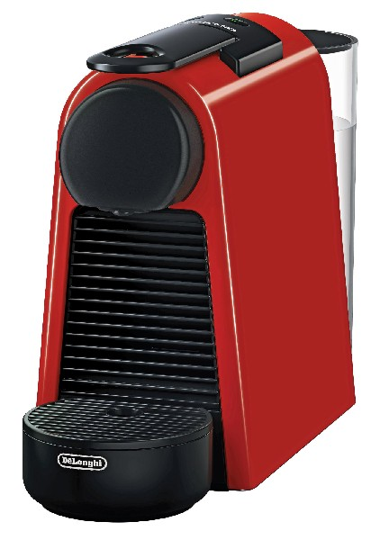 Cafetera de cápsulas - Nespresso® De Longhi EN85R Essenza Mini, 19 bares, 0.6 l, Rojo rubí