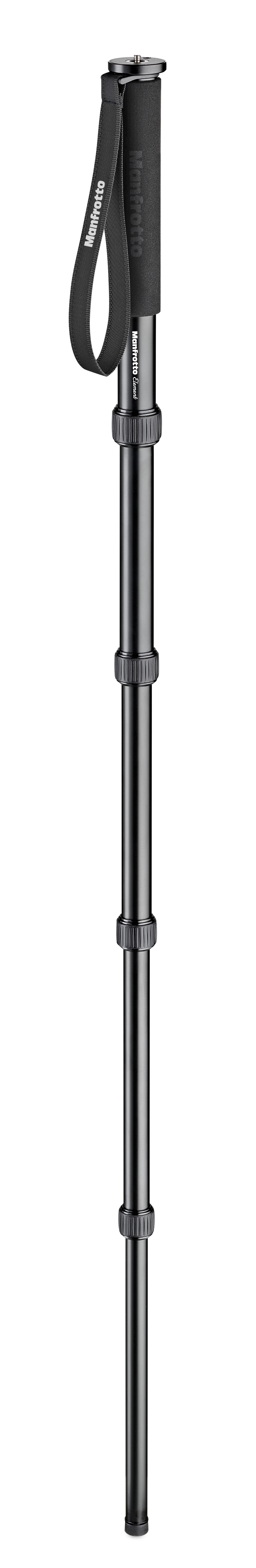 MANFROTTO MMELEA5 Einbein Stativ Stativ, Rot/Schwarz, Höhe offen bis 1500 mm