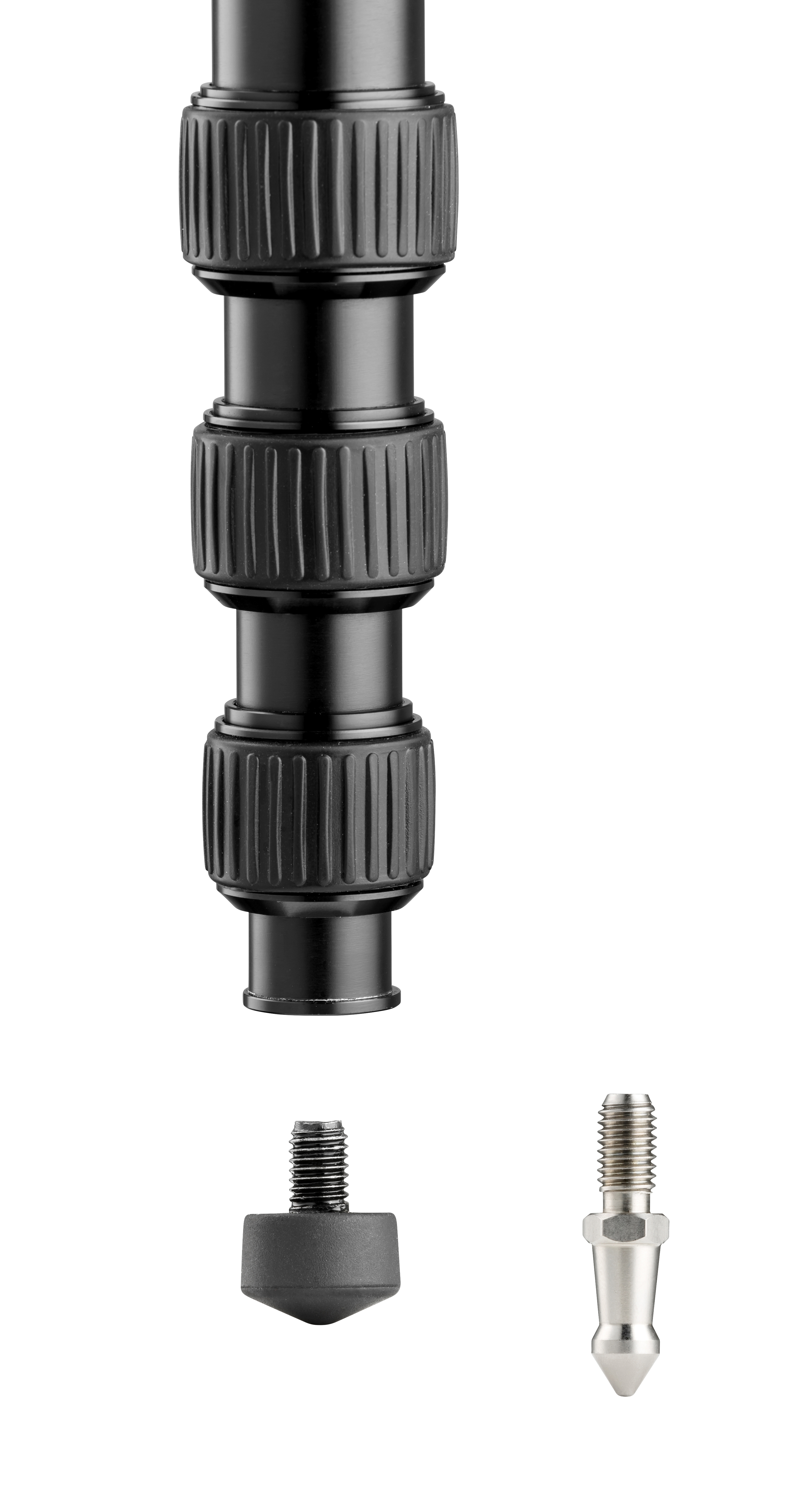 MANFROTTO MMELEA5 Einbein Stativ Stativ, Rot/Schwarz, Höhe offen bis 1500 mm