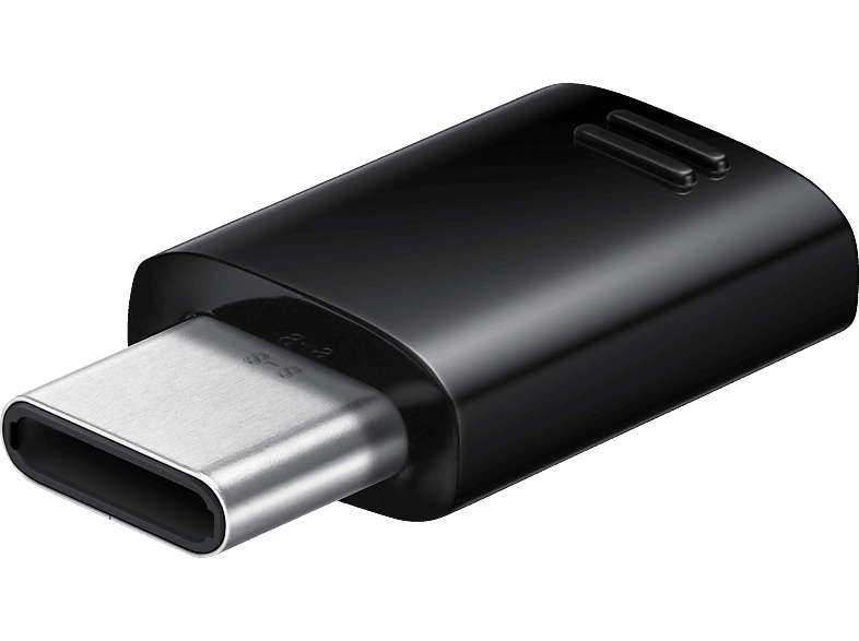 SAMSUNG USB TypC auf MicroUSB , Adapter, Schwarz Handy Ladekabel MediaMarkt