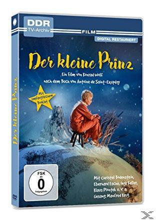 DVD-Hülle für 'Der kleine Prinz' mit Kind- und Sternenbild.