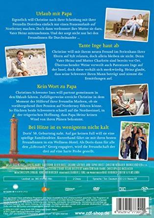 Eine DVD-Hülle mit mehreren Fotos und Text auf Deutsch.