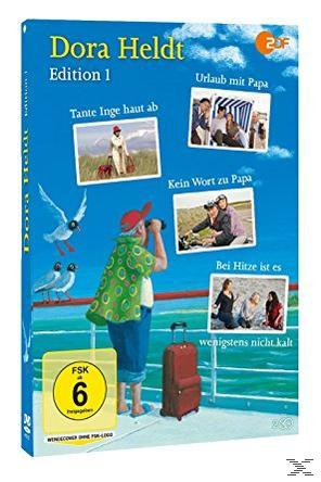 DVD-Cover mit einer Cartoon-Illustration. Eine Frau, die durch ein Fernglas blickt, mit anderen Bildern.