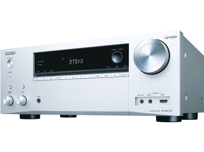 ONKYO TX-NR 676 7.2 hálózatképes UHD házimozi erősítő, ezüst