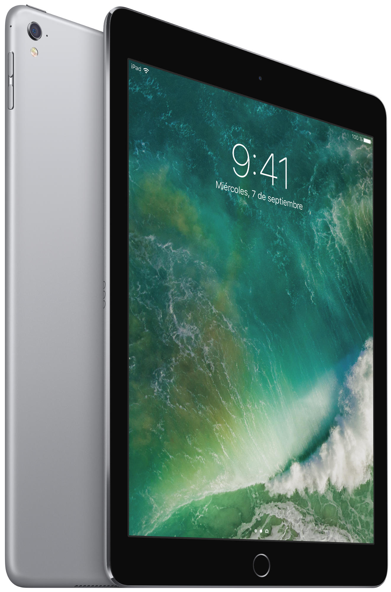 Apple iPad Pro (2016), 128 GB, Gris espacial, WiFi, 9.7" Retina, 2 GB RAM, Chip A9X, iOS
