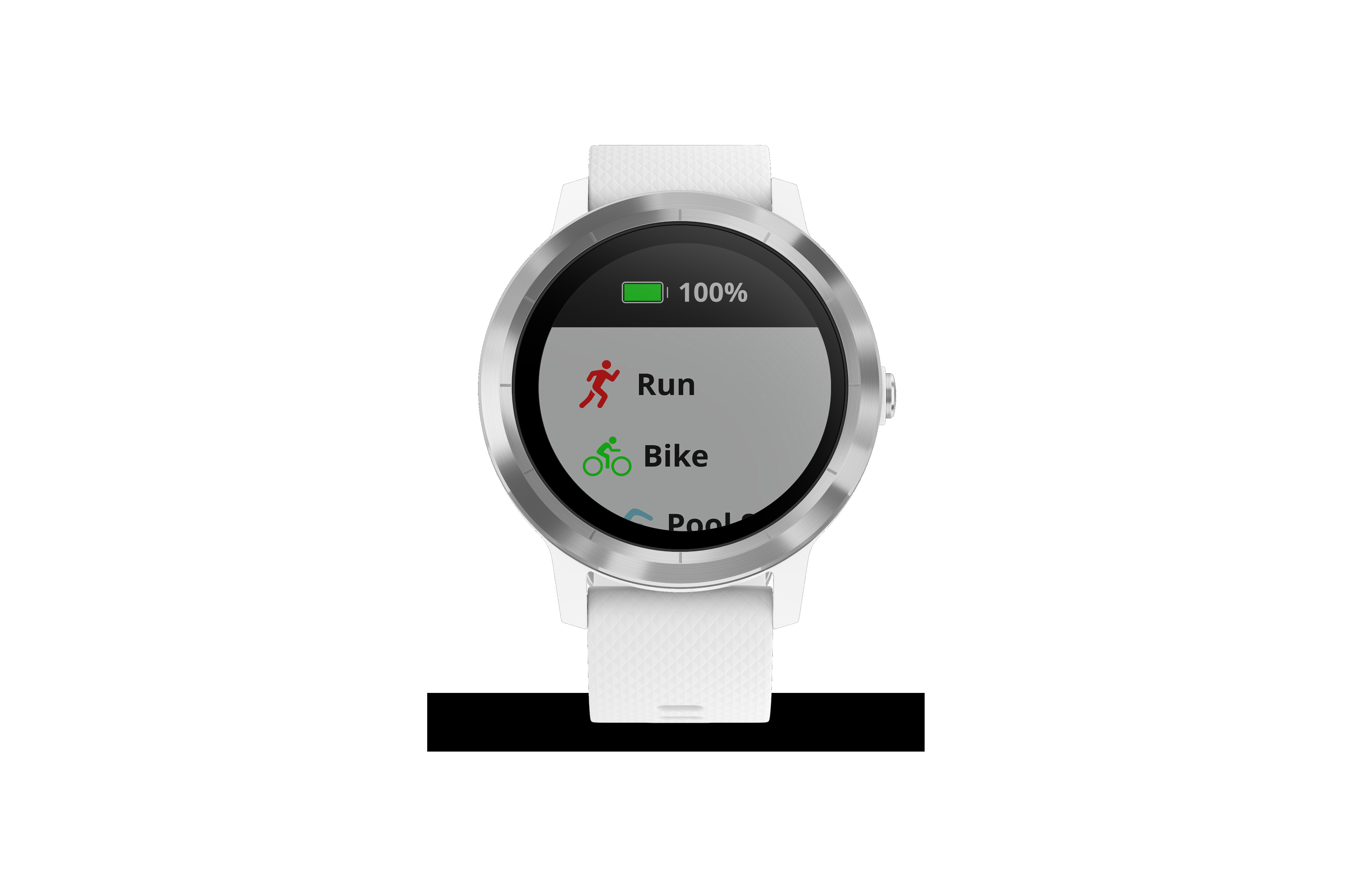 GARMIN Smartwatch Vivoactive 3, weiß/edelstahl (010-01769-20)