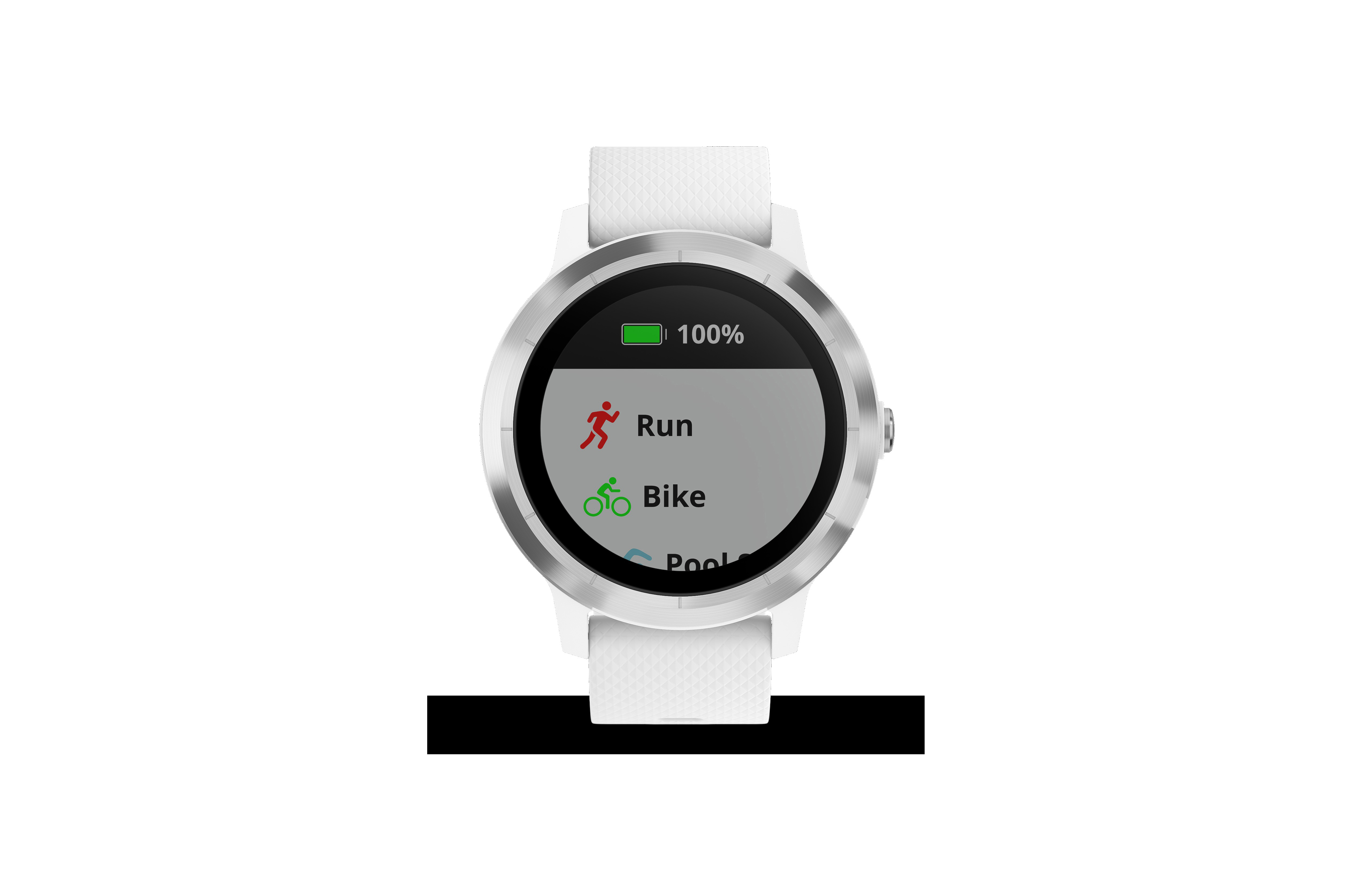 GARMIN Smartwatch Vivoactive 3, weiß/edelstahl (010-01769-20)