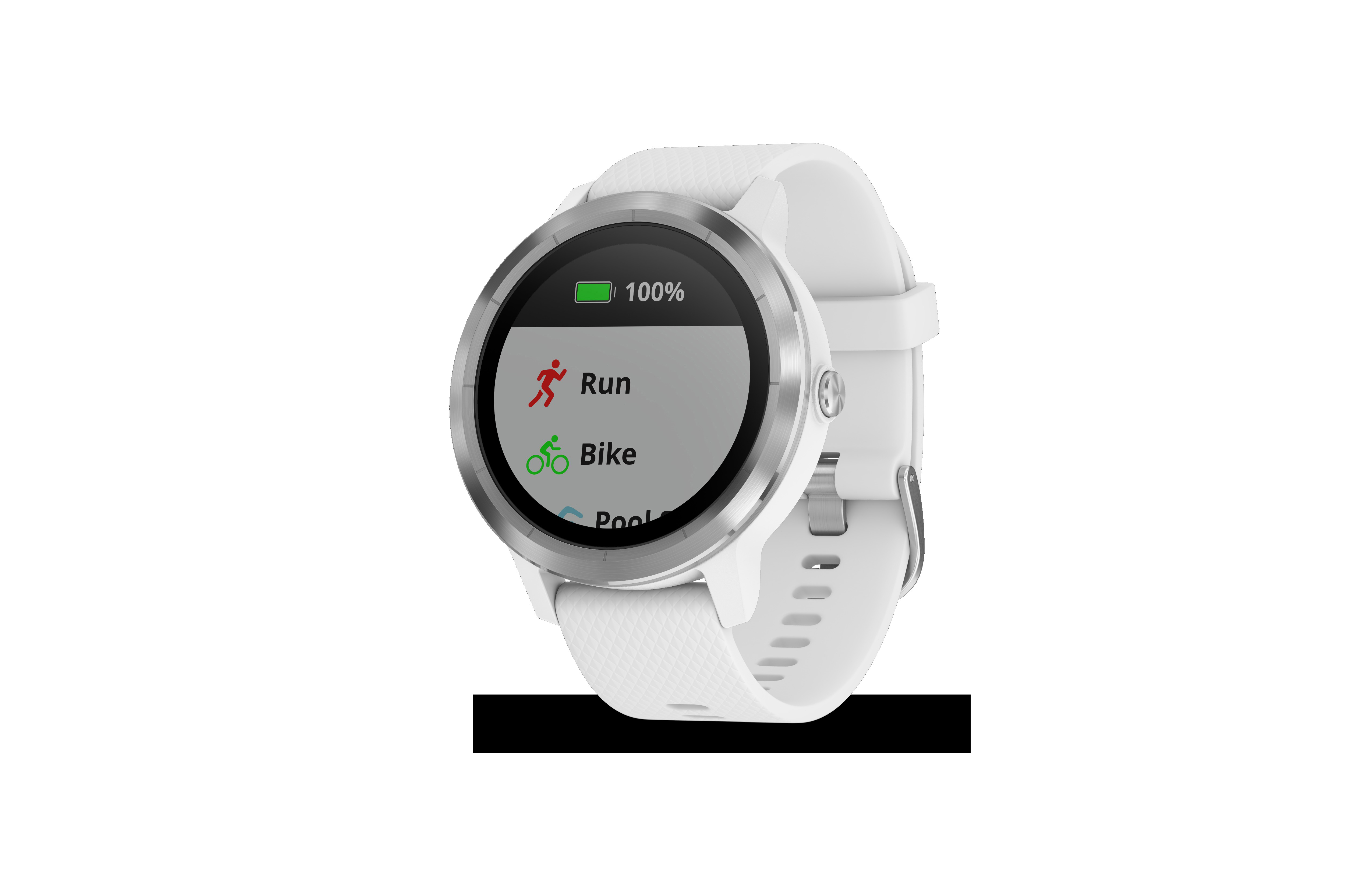GARMIN Smartwatch Vivoactive 3, weiß/edelstahl (010-01769-20)