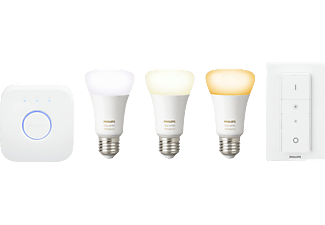 PHILIPS HUE Hue White Ambiance Starter Kit - Beleuchtungssystem (Weiss)