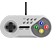 SUBSONIC SNES Contrôleur - 3 m - Gris - Gamepad (Gris)