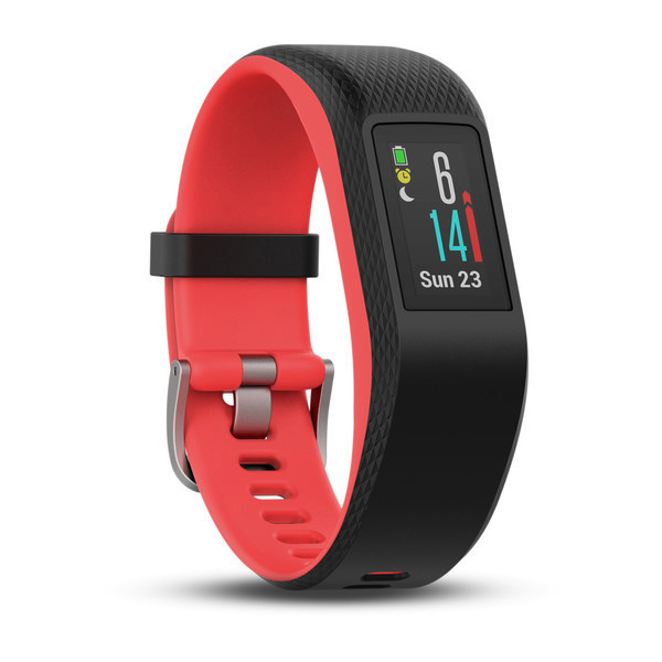GARMIN Vivosport, Fitness Tracker, S/M, Fuchsia Focus