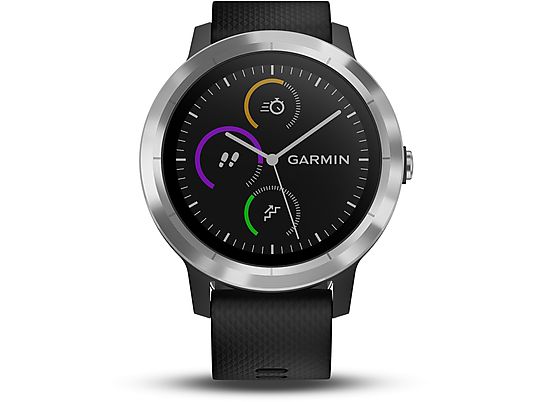 GARMIN vivoactive 3 Zwart/RVS