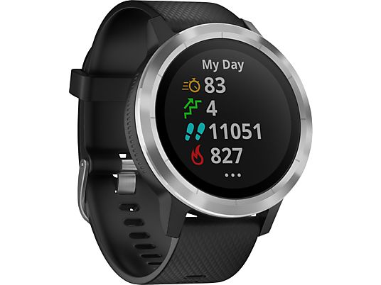 GARMIN vivoactive 3 Zwart/RVS