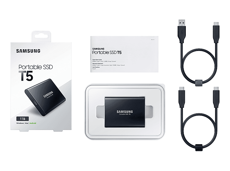 SAMSUNG SSD Portable T5 | 1 TB | MediaMarkt