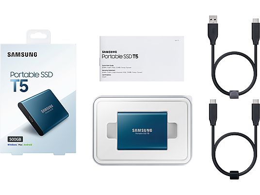 SAMSUNG SSD Portable T5 - 500 GB