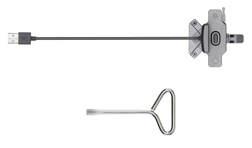 DJI Halterung P3 für CrystalSky Halterung, Silber