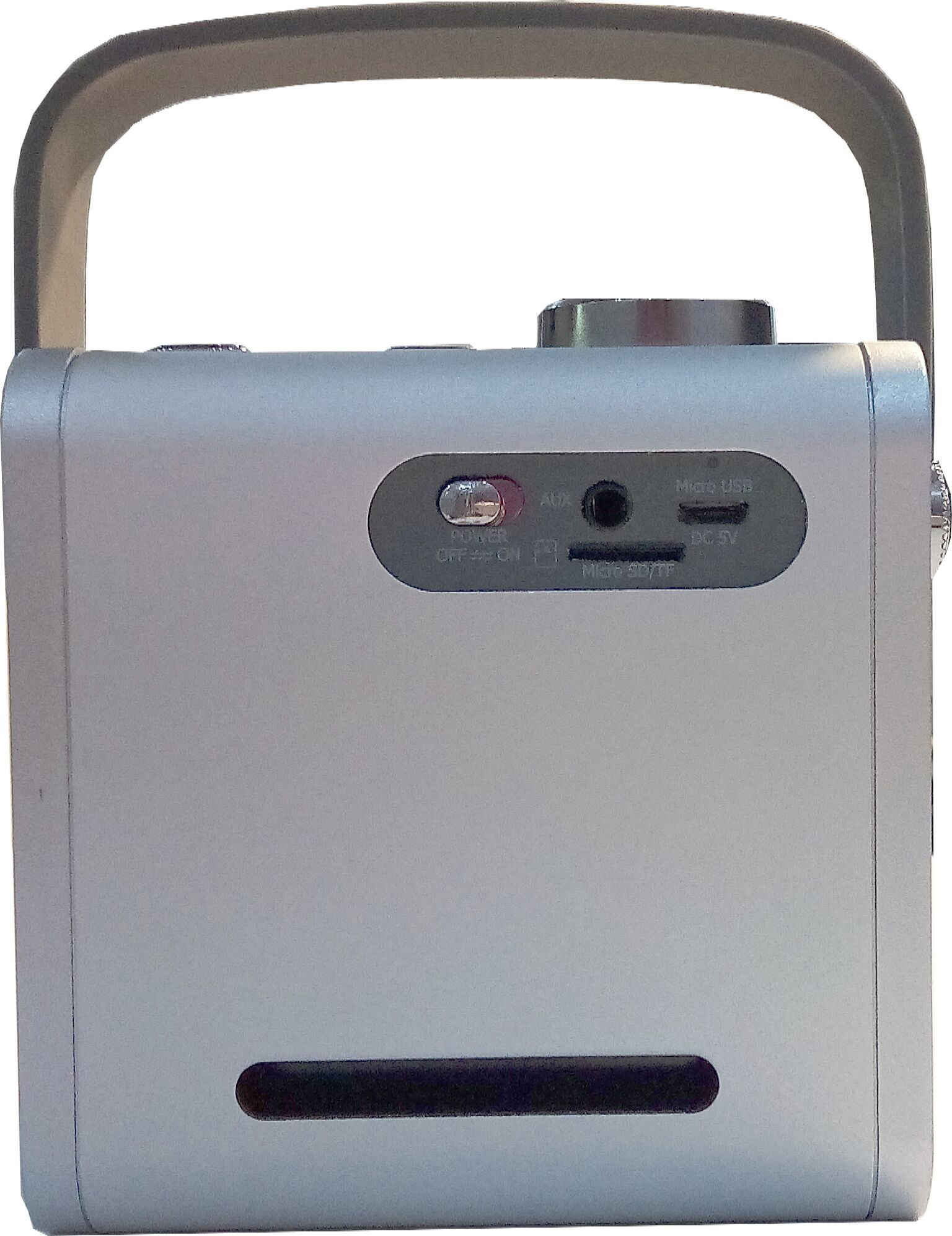 SOUND2GO Sixties Bluetooth Lautsprecher, Silber