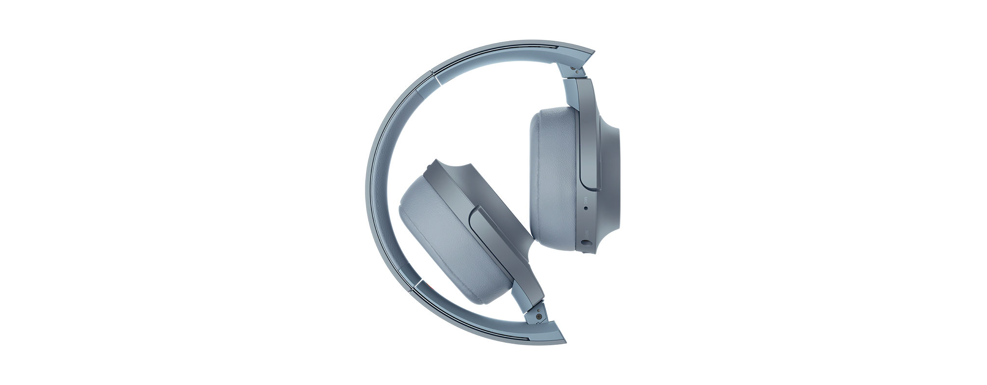 SONY WH-H 800, Over-ear Kopfhörer Bluetooth Blau