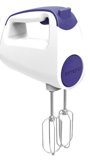 EMERIO Watt) Weiß/Blau Handmixer (300 HMS-113257.2