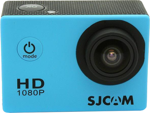 SJCAM SJ4000 sportkamera vízálló tokkal, kék