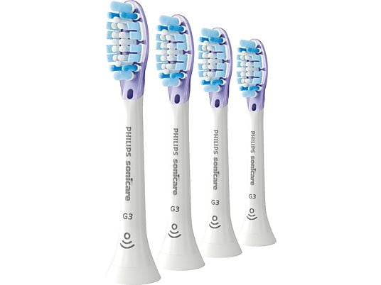 PHILIPS SONICARE G3 Premium Gum Care HX9054/17 (4 pièces) - Brossettes enfichables (Blanc)
