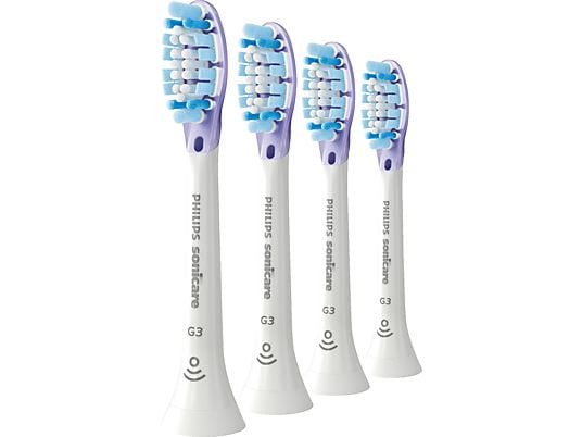 PHILIPS SONICARE G3 Premium Gum Care HX9054/17 (4 Stück) - Aufsteckbürsten (Weiss)