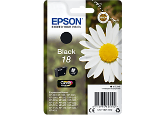 EPSON Cartouche d'encre 18 Noir (C13T18014022)