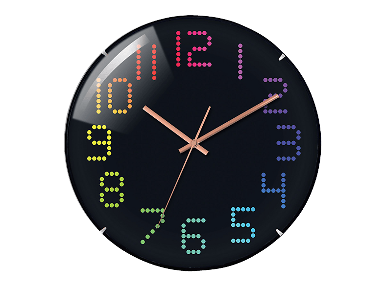 Orologio Da Parete Pixel 3D - Design Retro Game 30 Cm - Stile Atari E Commodore - Per Gamers E Collezionisti