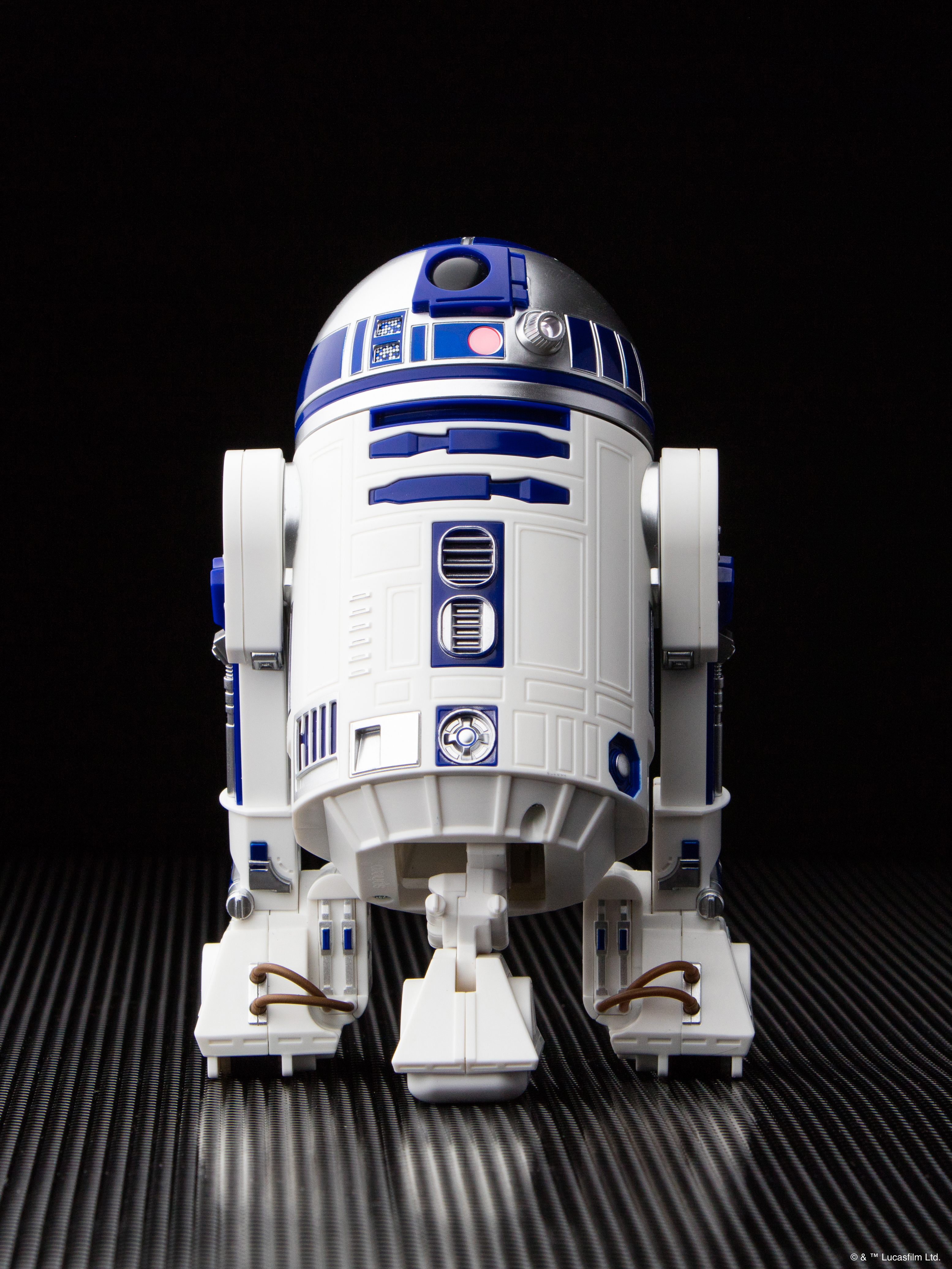 SPHERO Star Wars R2-D2 - Jouet contrôlé via une application (Blanc/bleu)