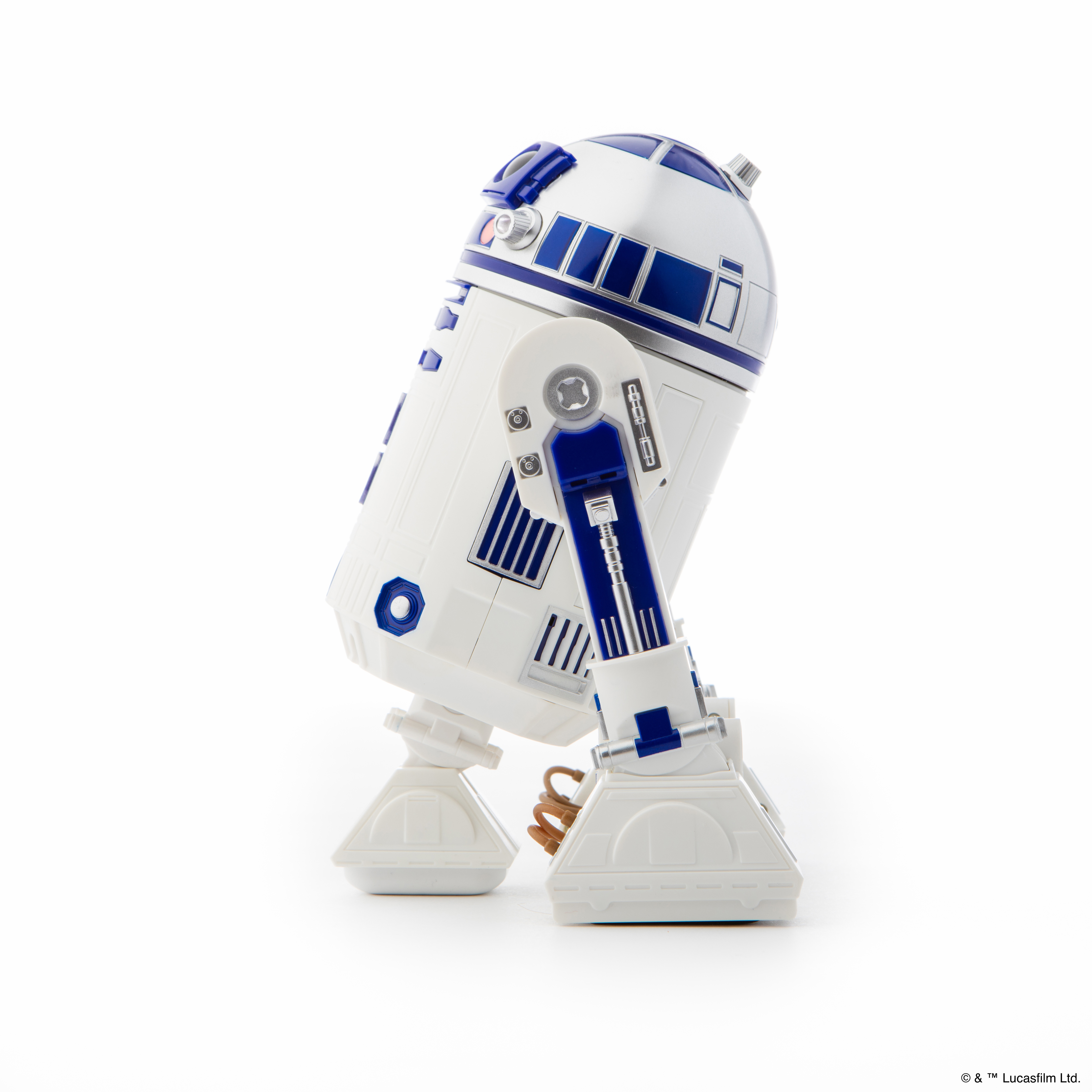 SPHERO Star Wars R2-D2 - Jouet contrôlé via une application (Blanc/bleu)